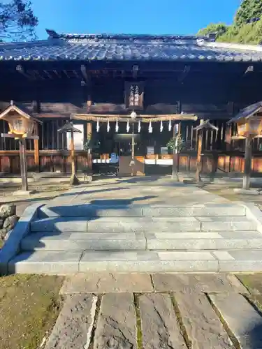 上之村神社の本殿・本堂