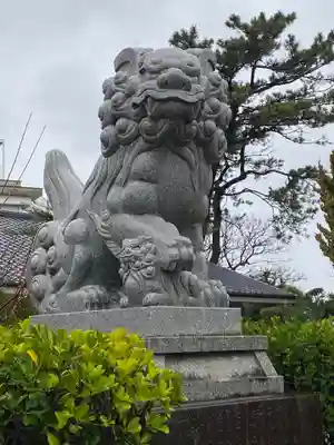 森戸大明神(森戸神社)の狛犬