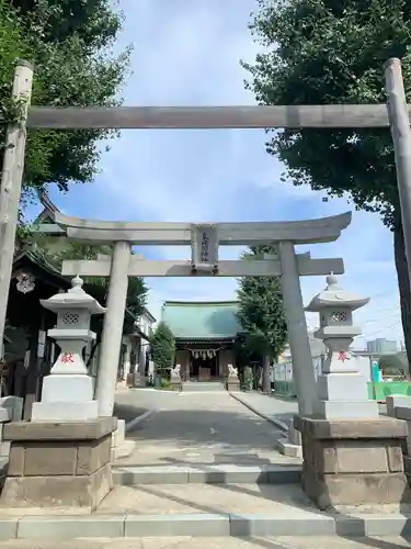 東林間神社の鳥居