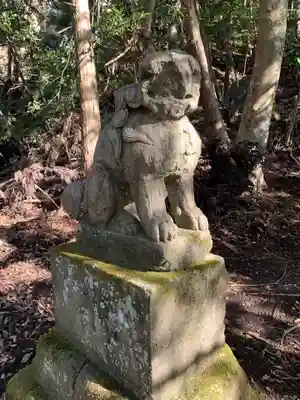 高宕観音堂の狛犬