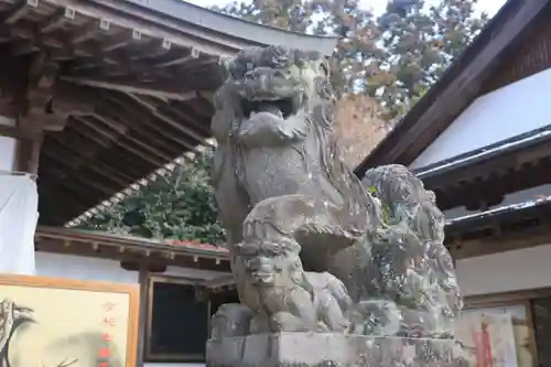 鏡石鹿嶋神社 ＊安産・開運・勝利の神さま＊の狛犬