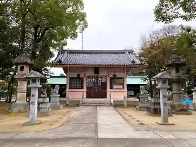 大神神社(花池)の本殿・本堂