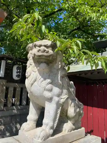 阿部野神社の狛犬