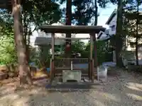 神明社の手水舎