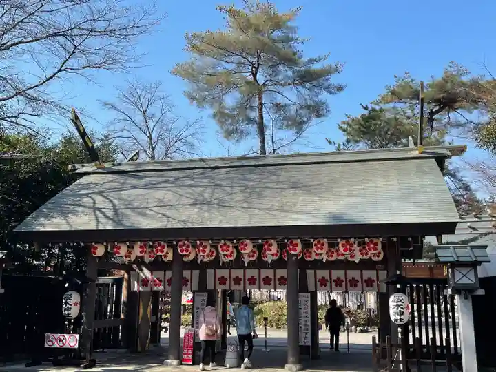 櫻木神社の山門・神門
