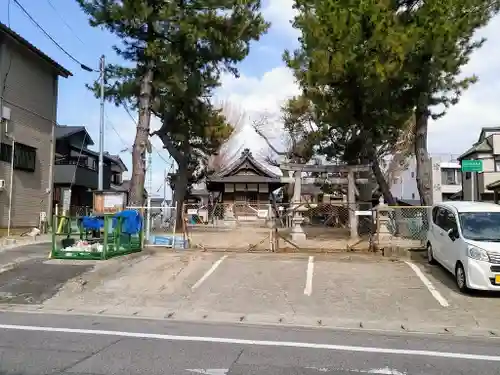 津嶋社の鳥居