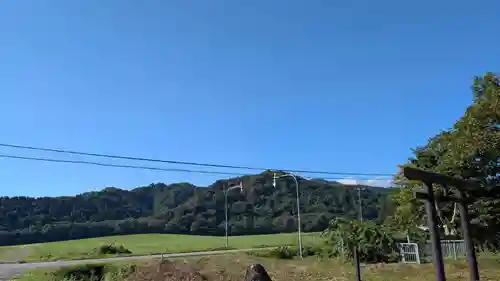 上豊以別神社の景色