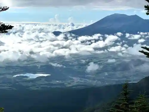 山家神社奥宮の景色