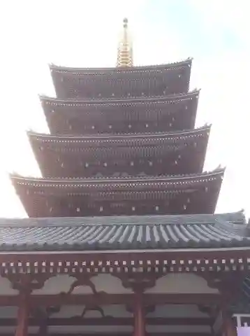 浅草寺の塔