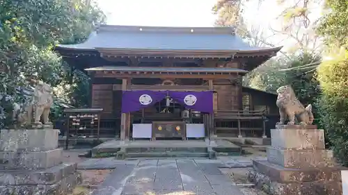 忍　諏訪神社・東照宮　の本殿