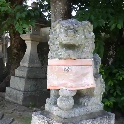 小竹八幡神社の狛犬