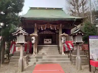 上目黒氷川神社の本殿・本堂