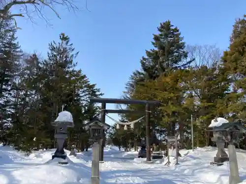 栗沢神社の鳥居