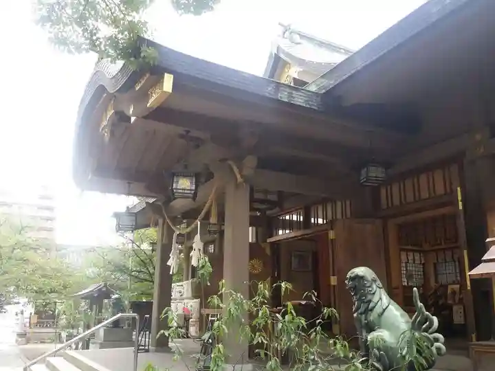 高津宮の本殿・本堂