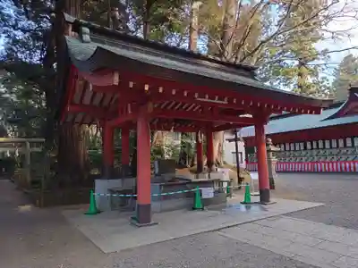 鹿島神宮の手水舎