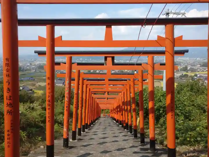 浮羽稲荷神社の鳥居