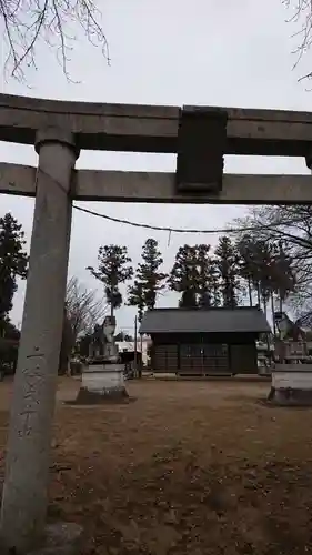 赤城神社の鳥居