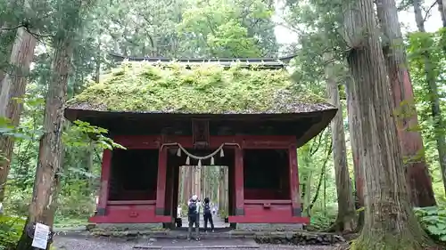 戸隠神社奥社の山門・神門