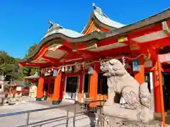 多治速比売神社の狛犬