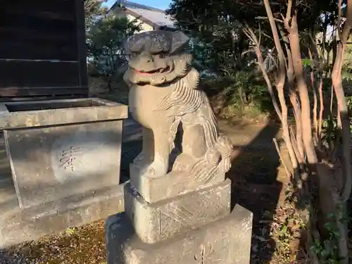 八幡神社の狛犬