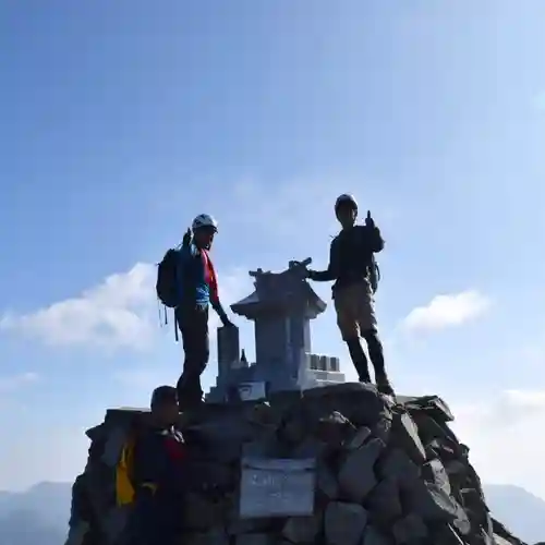 穂高神社嶺宮(長野県)