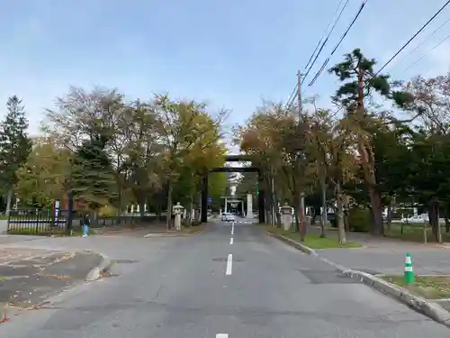 帯廣神社の鳥居