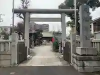 堀切天祖神社の鳥居