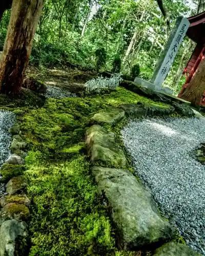 尻岸内八幡神社の景色