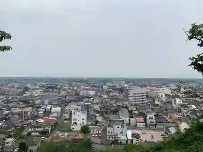 古山王神社の景色