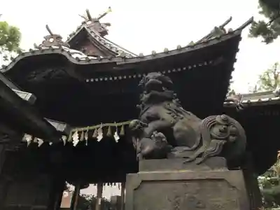 荏原神社の狛犬