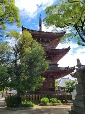 甚目寺の塔
