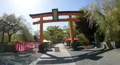 平野神社の鳥居