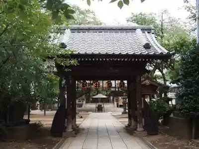 新井薬師(梅照院)の山門・神門