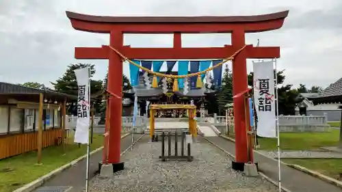 美瑛神社の鳥居