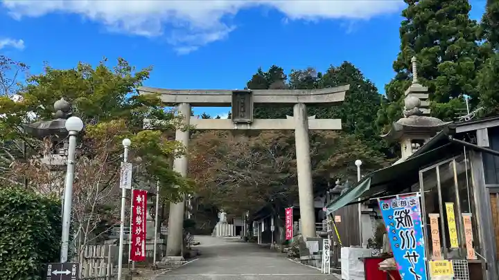 能勢妙見山(真如寺境外仏堂)の鳥居