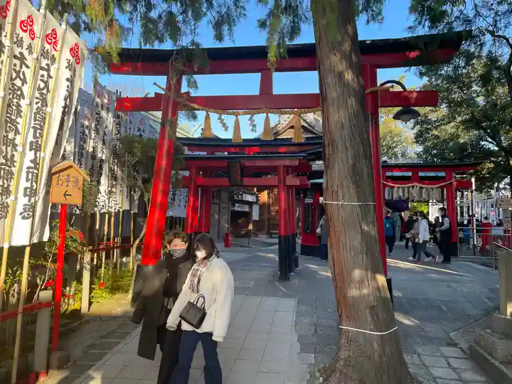 千代保稲荷神社の鳥居