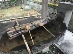 安積國造神社の手水