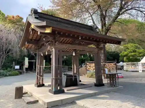 出雲大社相模分祠の手水舎