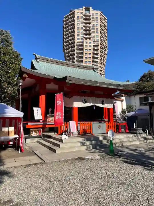 十番稲荷神社の周辺