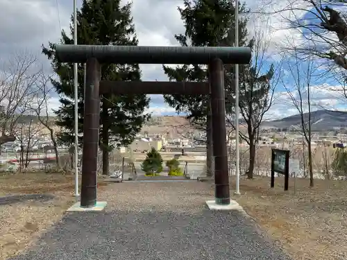 留辺蘂神社の鳥居