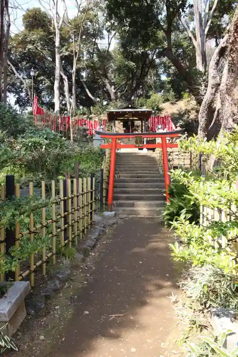 円山随身稲荷大明神の鳥居