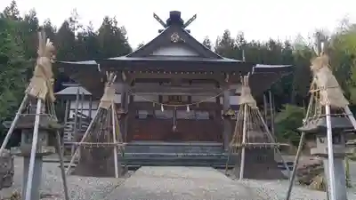 白鳥神社の本殿・本堂