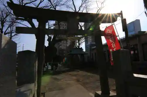 阿邪訶根神社の鳥居