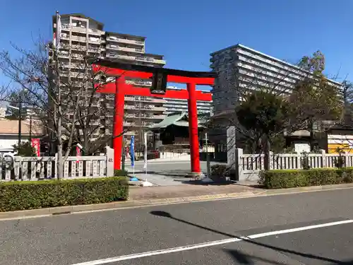 亀戸浅間神社の鳥居