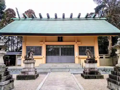 神明宮の本殿・本堂