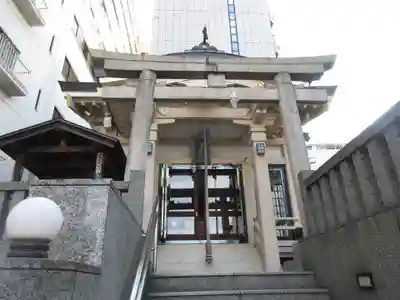 車町稲荷神社の鳥居