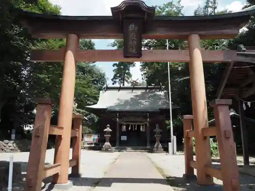 御嶽神社の鳥居