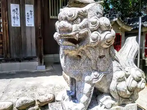 山祇社（石亀土山祇社）の狛犬