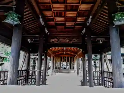 片山神社の本殿・本堂