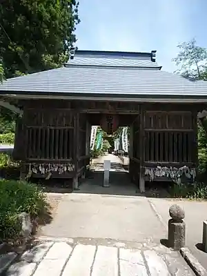 恵隆寺(立木千手観音)の山門・神門